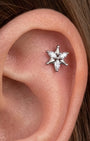 Marquise-Stern-Blüten-Flatback-Stecker