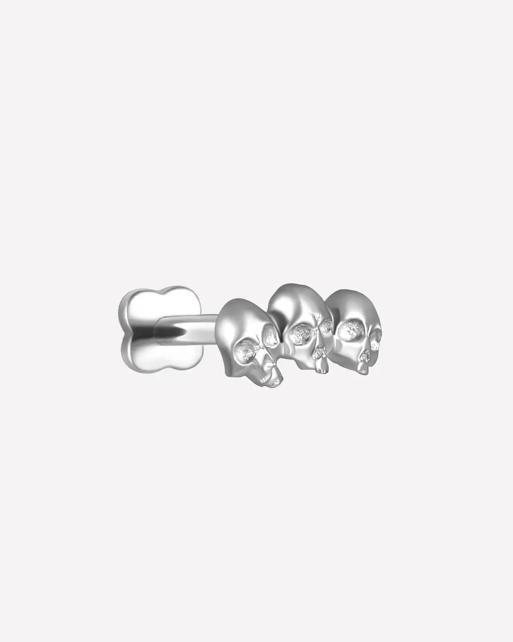 Trinity Skull Flatback Stud