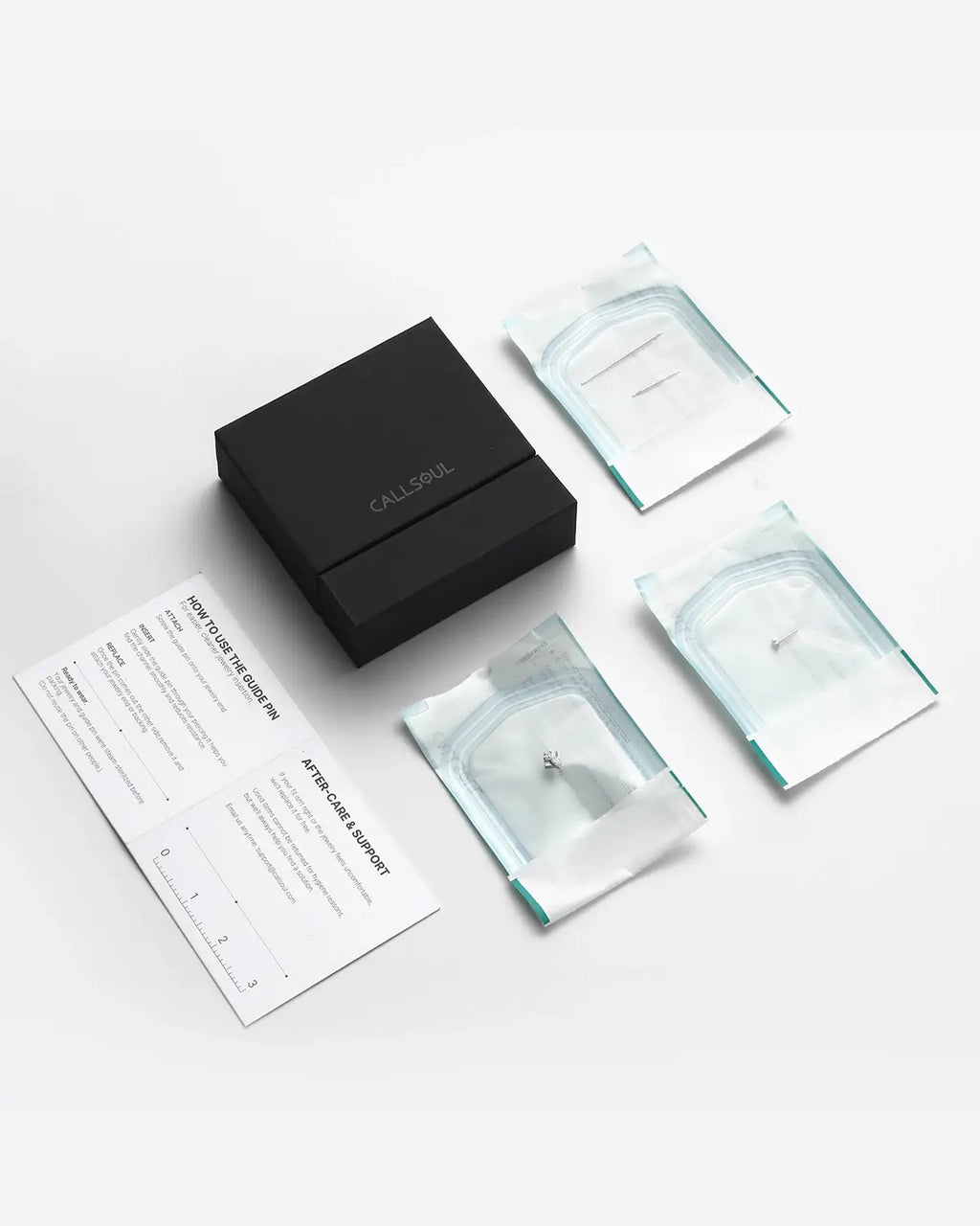 Geometric Square Teardrop Flatback Stud