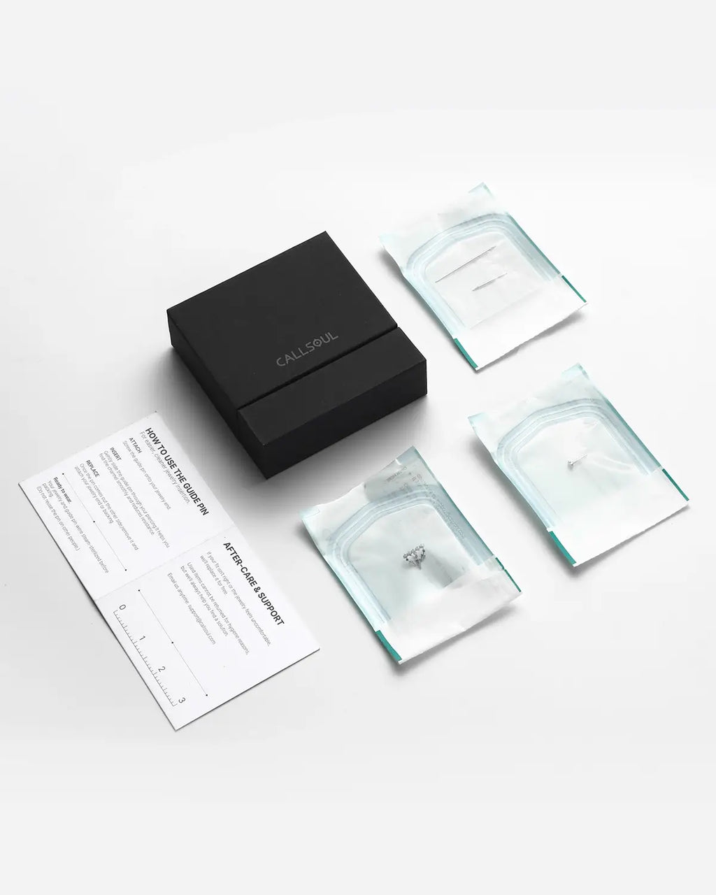 Triple Cone Dangle Flatback Stud