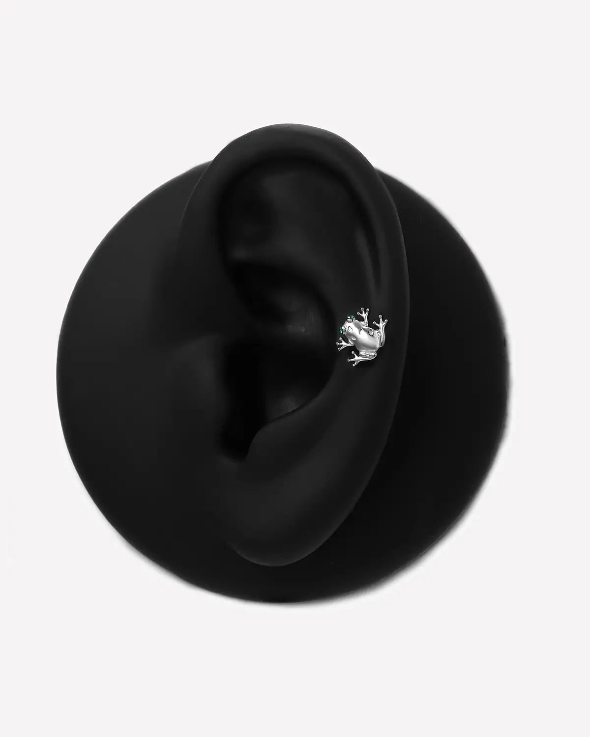 Playful Frog Flatback Stud