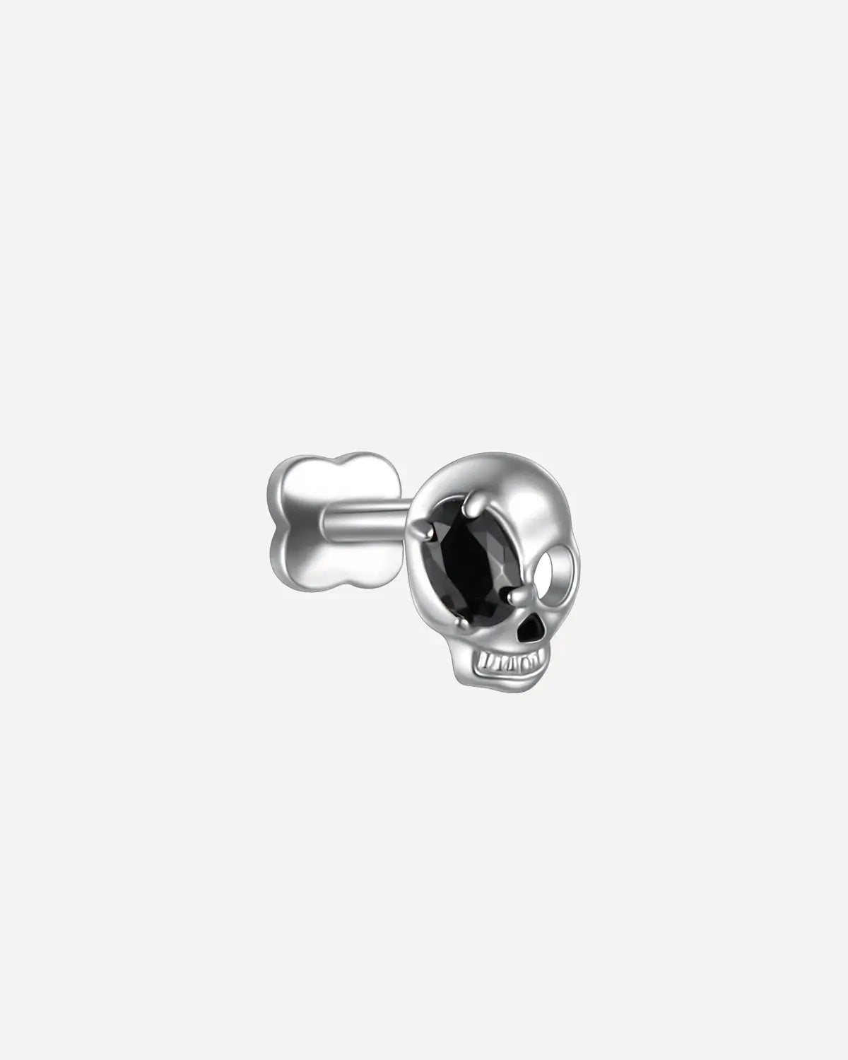 Rebel Skull Flatback Stud