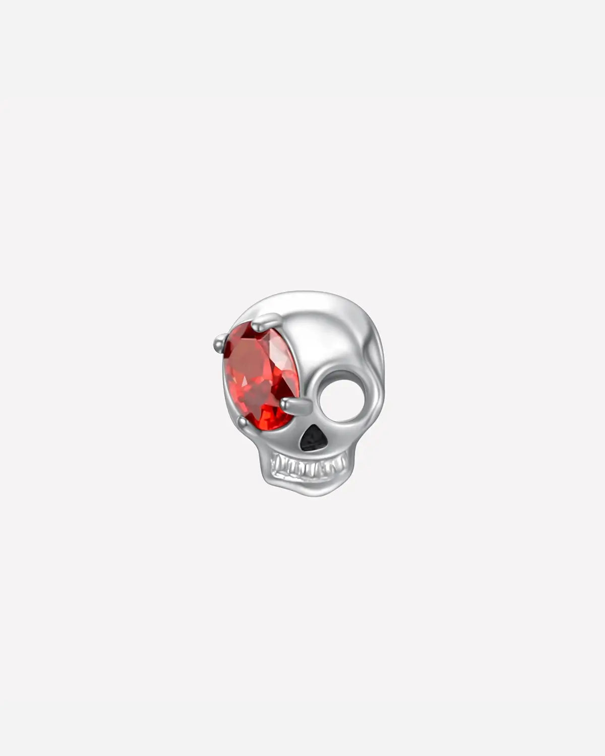 Rebel Skull Flatback Stud