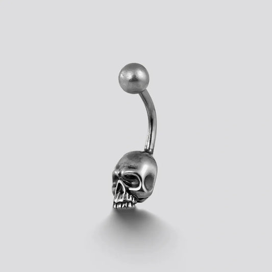 SHADOW SKULL BELLY BUTTON RING