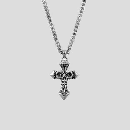 SKULL CROSS NECKLACES