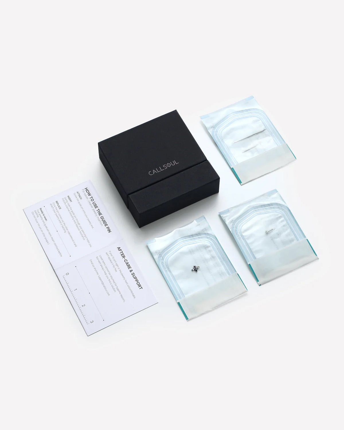Apex Prism Flatback Stud Gold Crystal Clear - Image 12