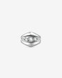 Luminous Gaze Flatback Stud Silver - Image 1