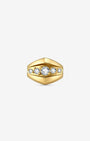 Luminous Gaze Flatback Stud Gold - Image 1