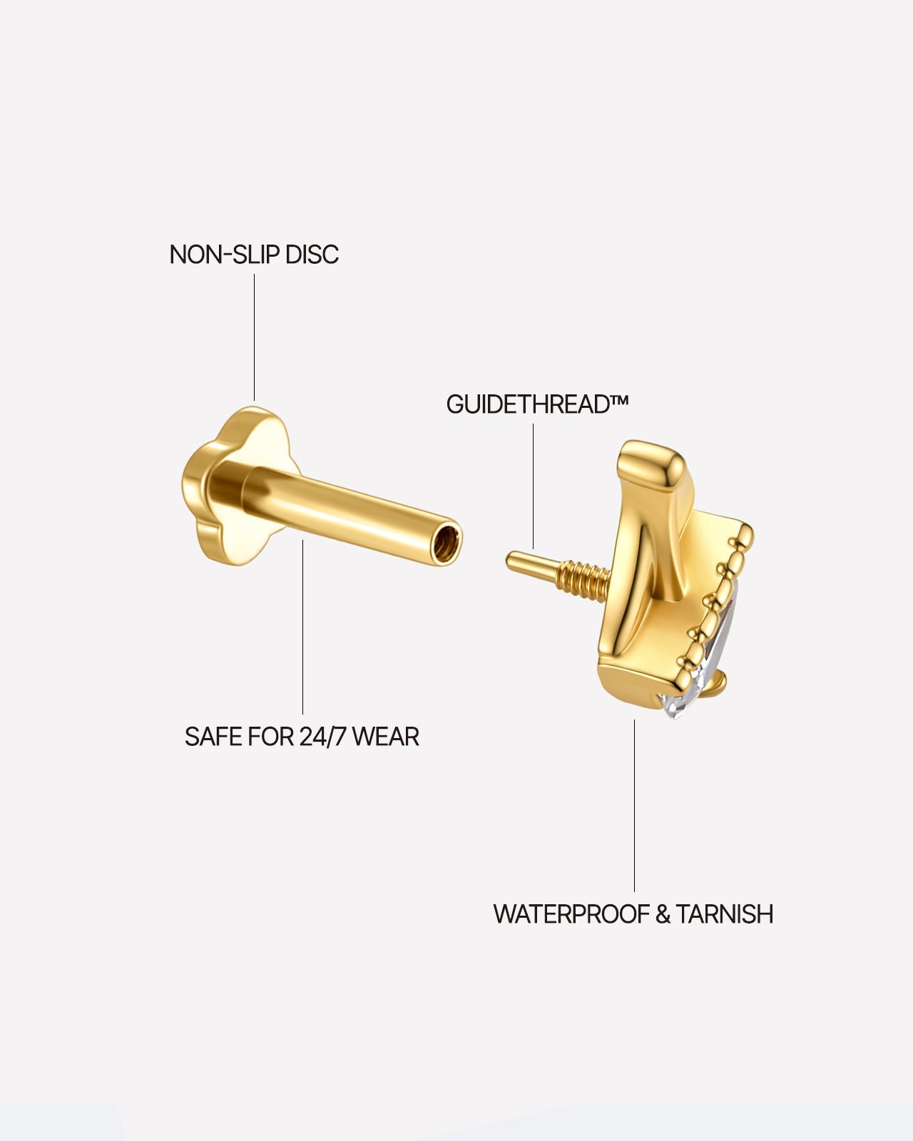 Gold Crystal Clear product details