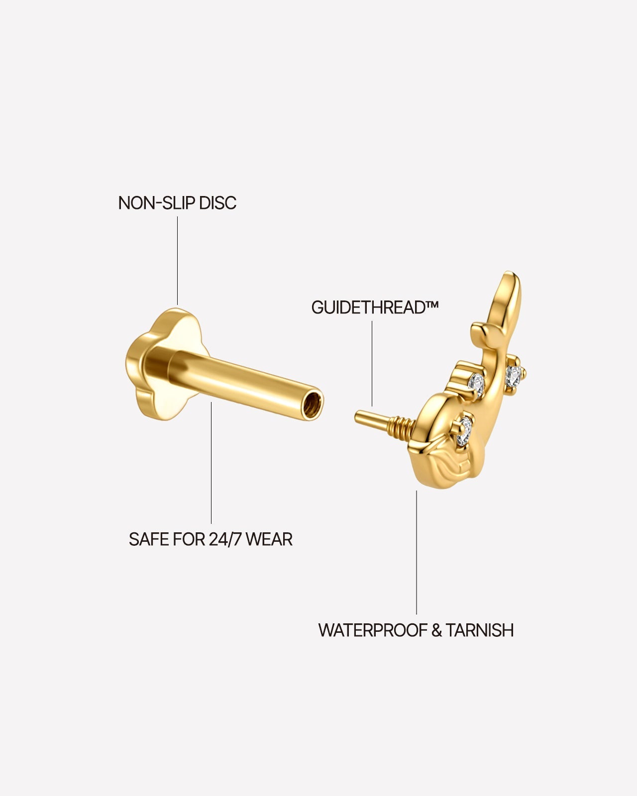 Gold Crystal Clear product details