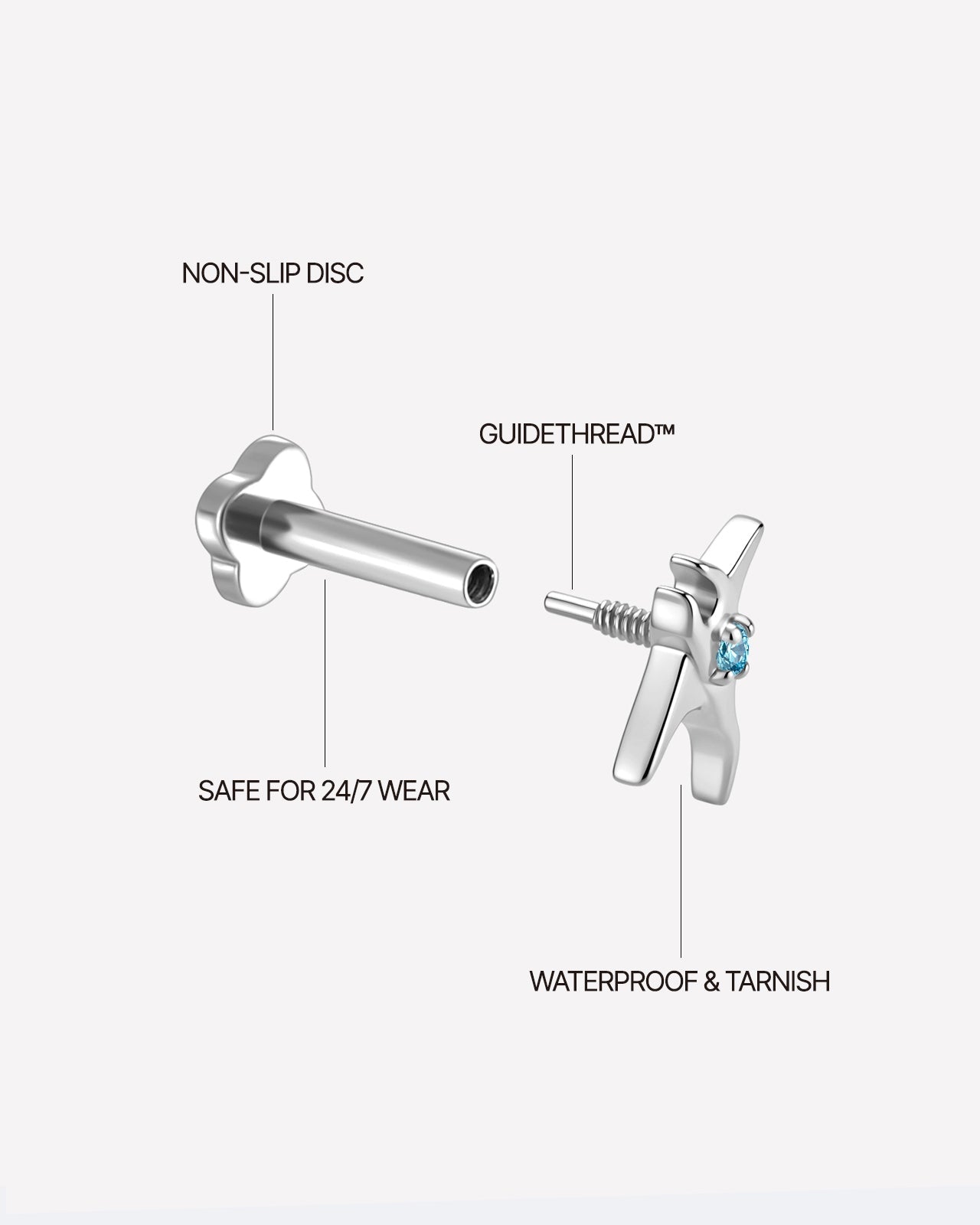 Silver Ocean Mist manta ray product details