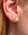 Banana Pop Flatback Stud - Gold Threadless - Image 2