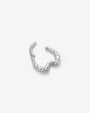 Molten Tide Clicker Ring Silver side view