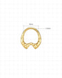 Molten Tide Clicker Ring Gold size guide