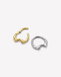 Molten Tide Clicker Ring Gold product detail