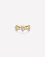 Gold Lucky Bloom Huggie Clicker front view