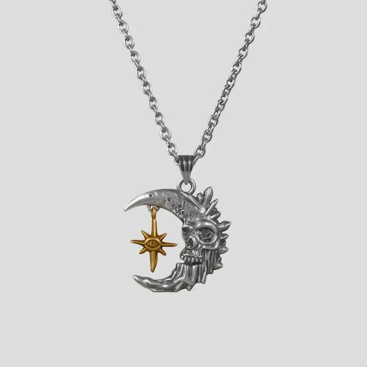 MYSTIC MOON SKULL NECKLACES