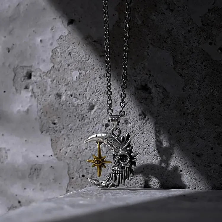 MYSTIC MOON SKULL NECKLACES