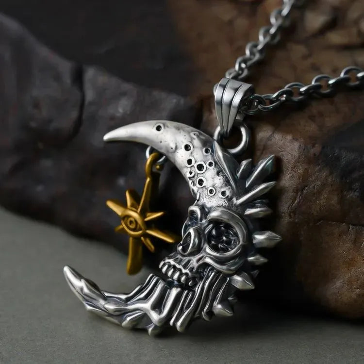 MYSTIC MOON SKULL NECKLACES