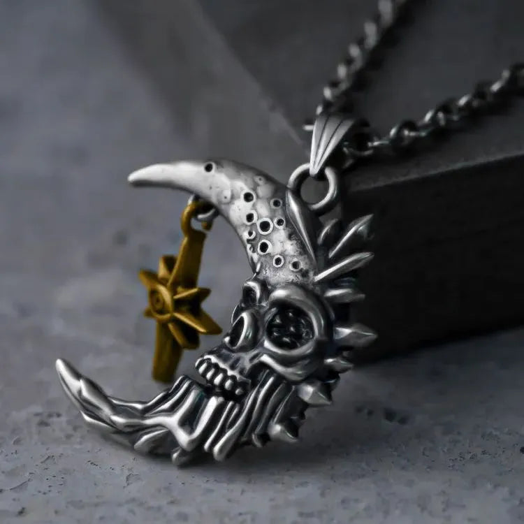 MYSTIC MOON SKULL NECKLACES