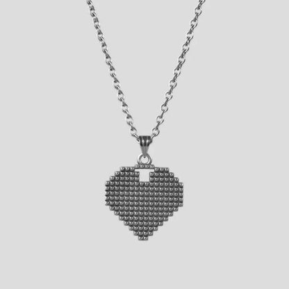 PIXEL HEART NECKLACES