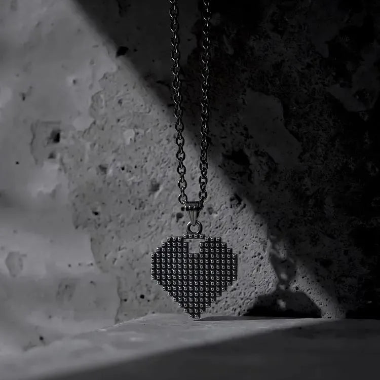 PIXEL HEART NECKLACES