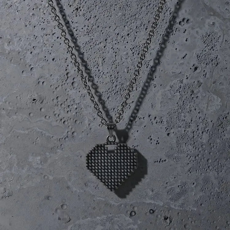 PIXEL HEART NECKLACES