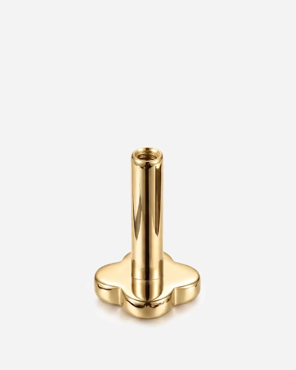 Internally Threaded Flatback Titanium Labret Post