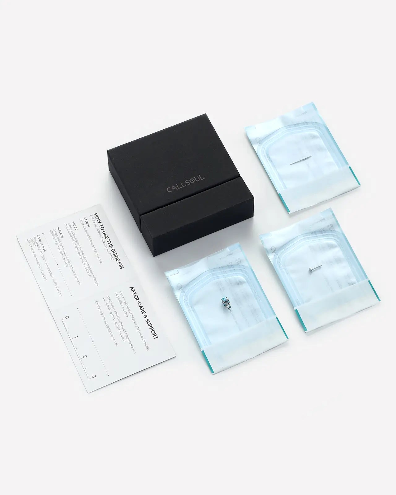 CALLSOUL Moonlit Jellyfish piercing jewelry packaging
