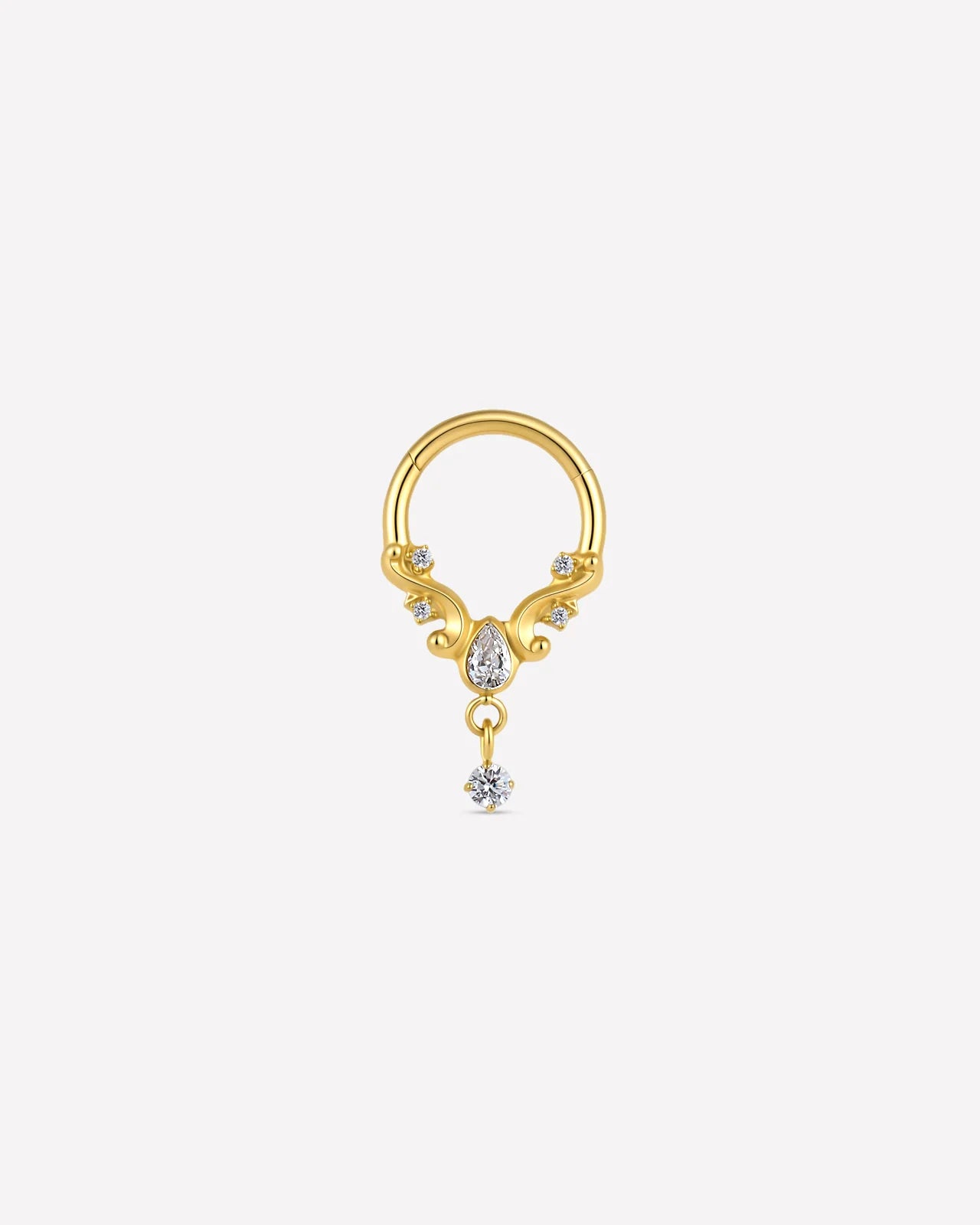 Regal Waltz Clicker Ring gold product view 1