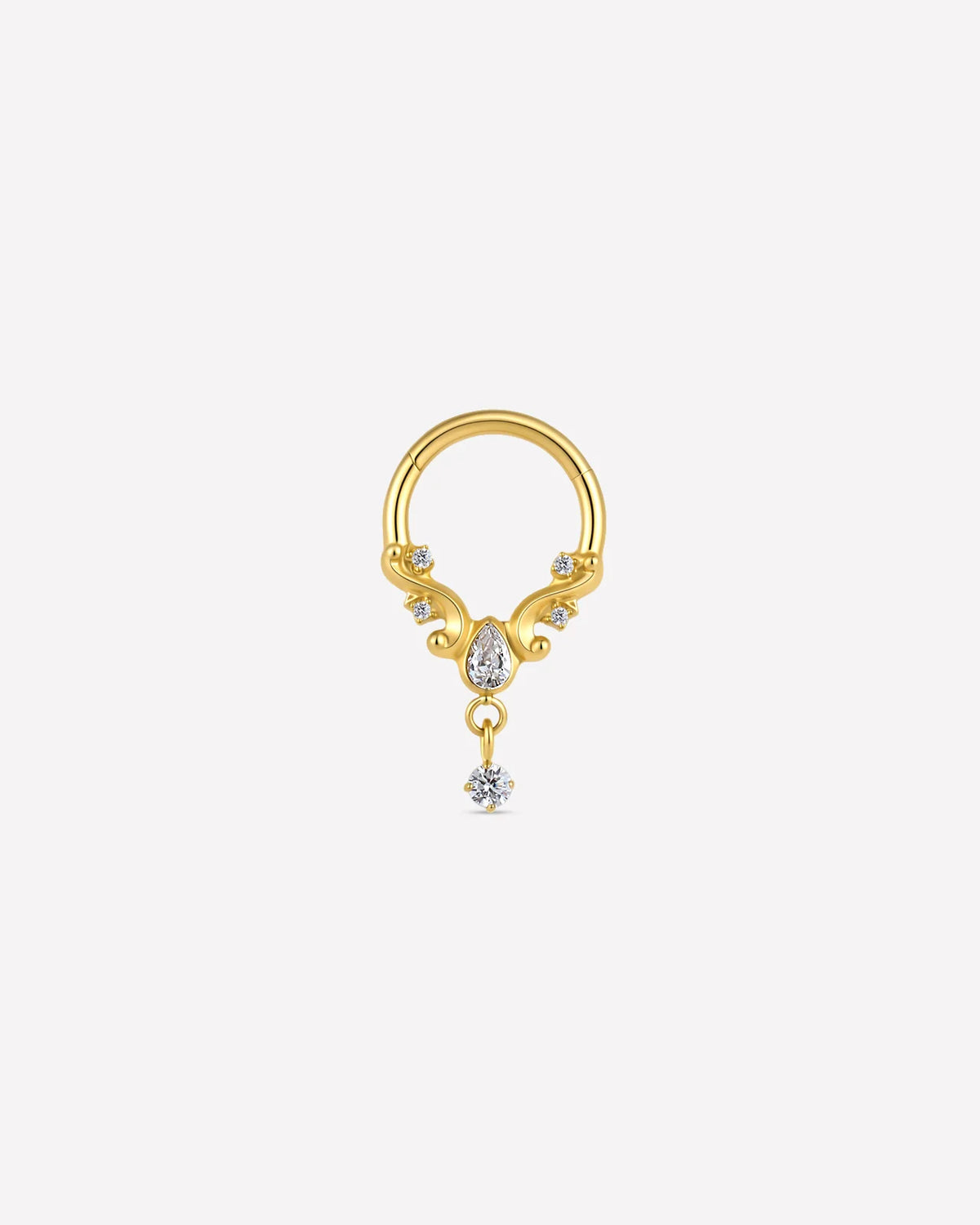 Regal Waltz Clicker Ring gold product view 1