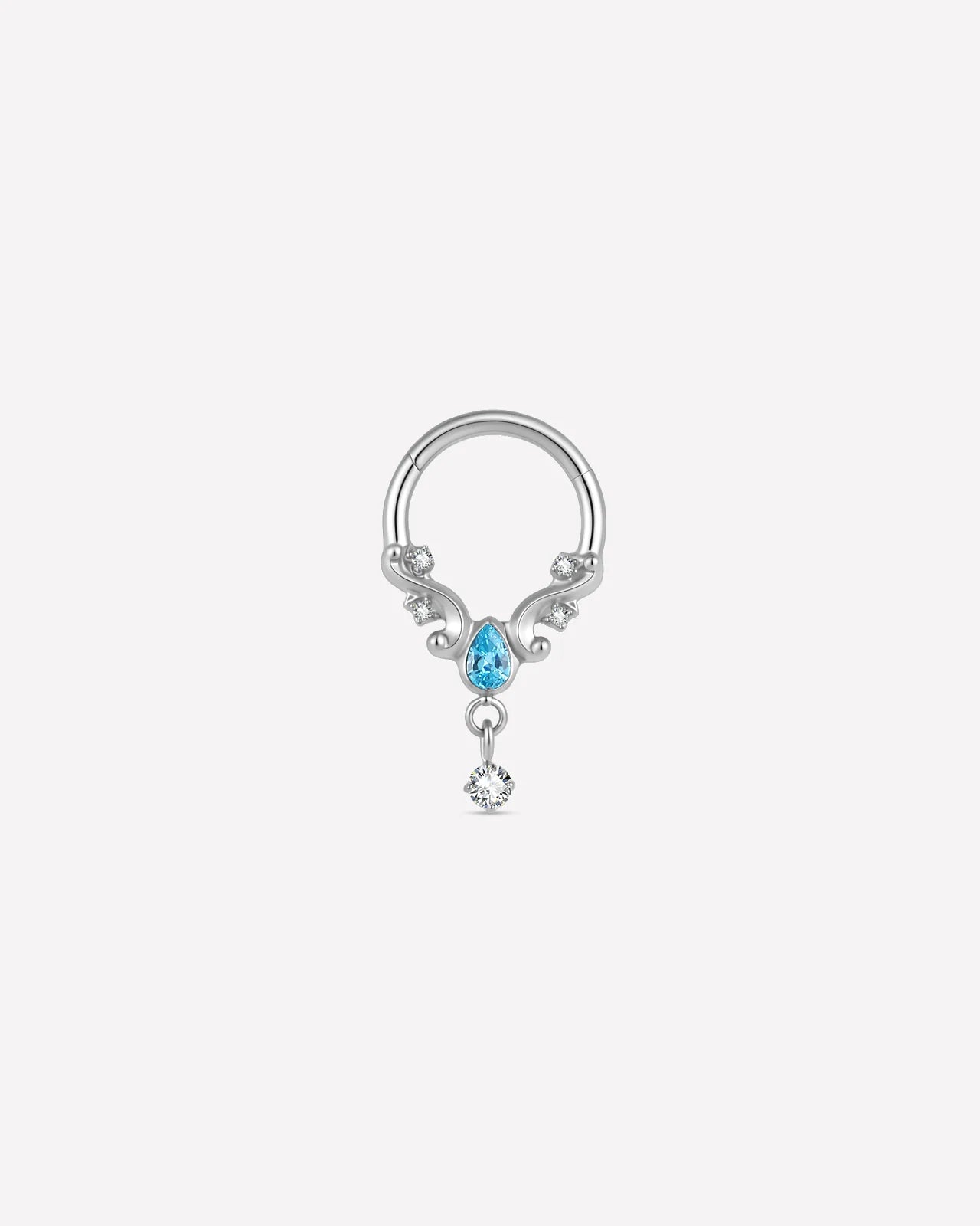 Regal Waltz Clicker Ring silver product view 1
