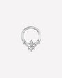 Royal Fleur Clicker Ring silver product view 1