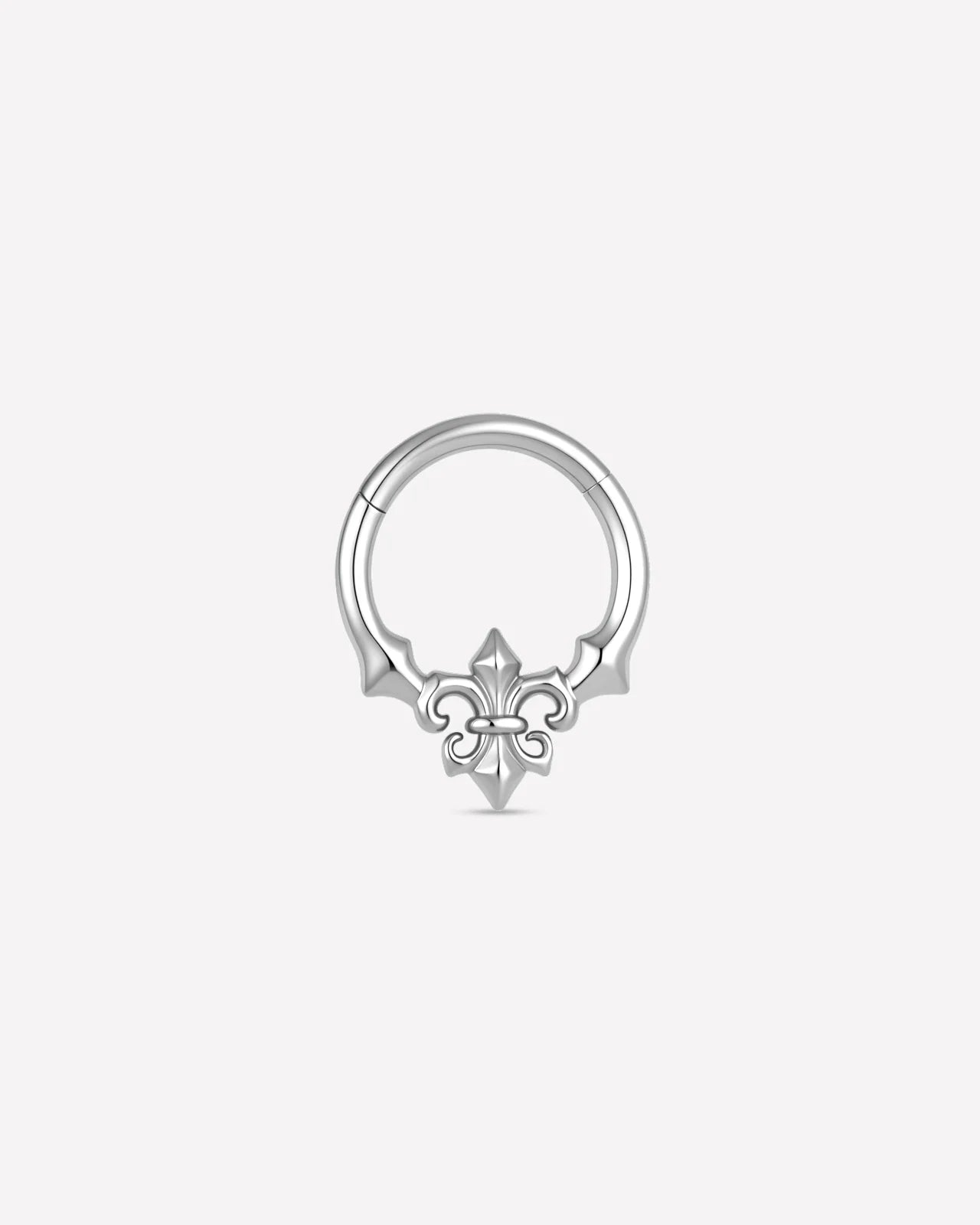Royal Fleur Clicker Ring silver product view 1