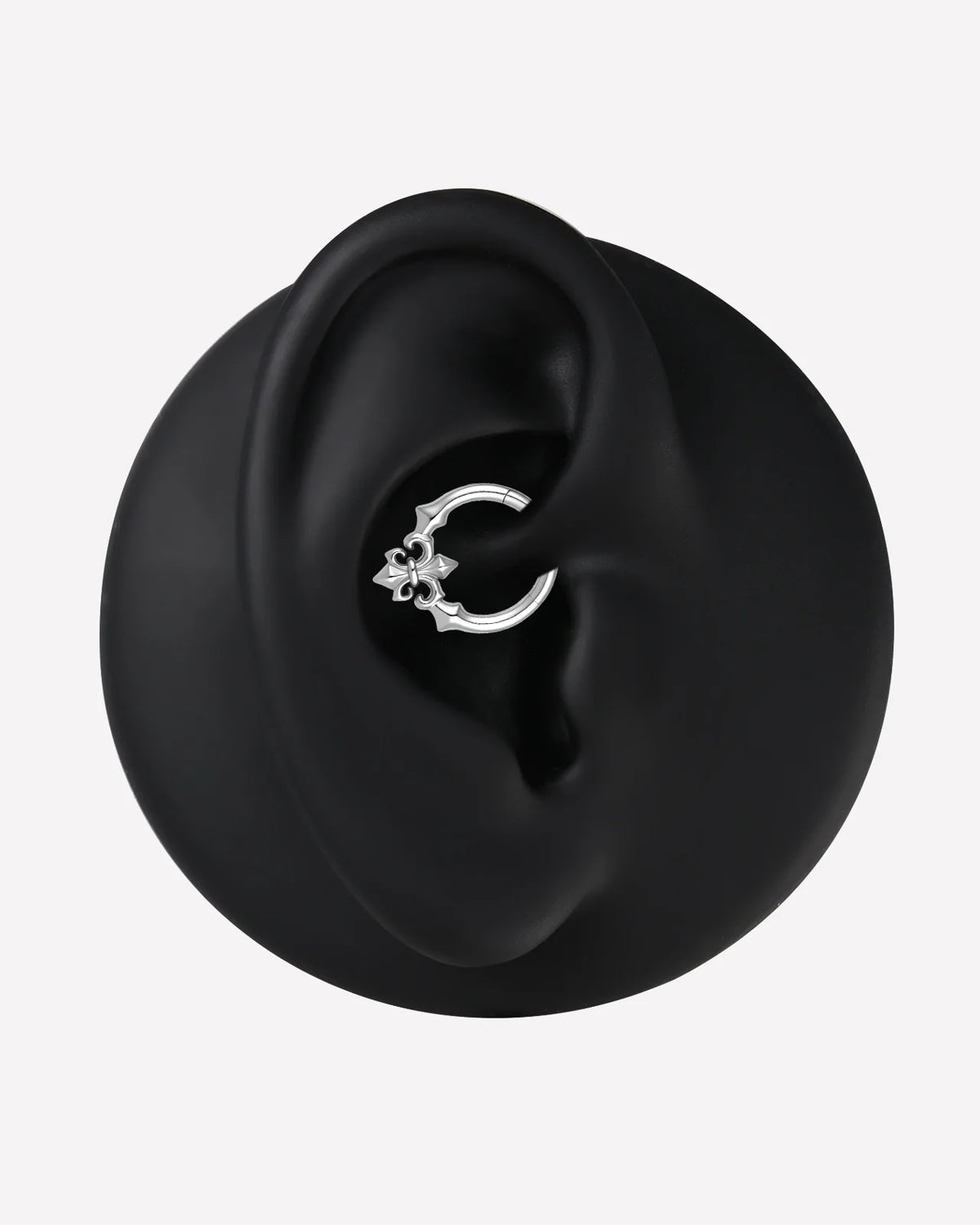 Royal Fleur Clicker Ring silver product view 4