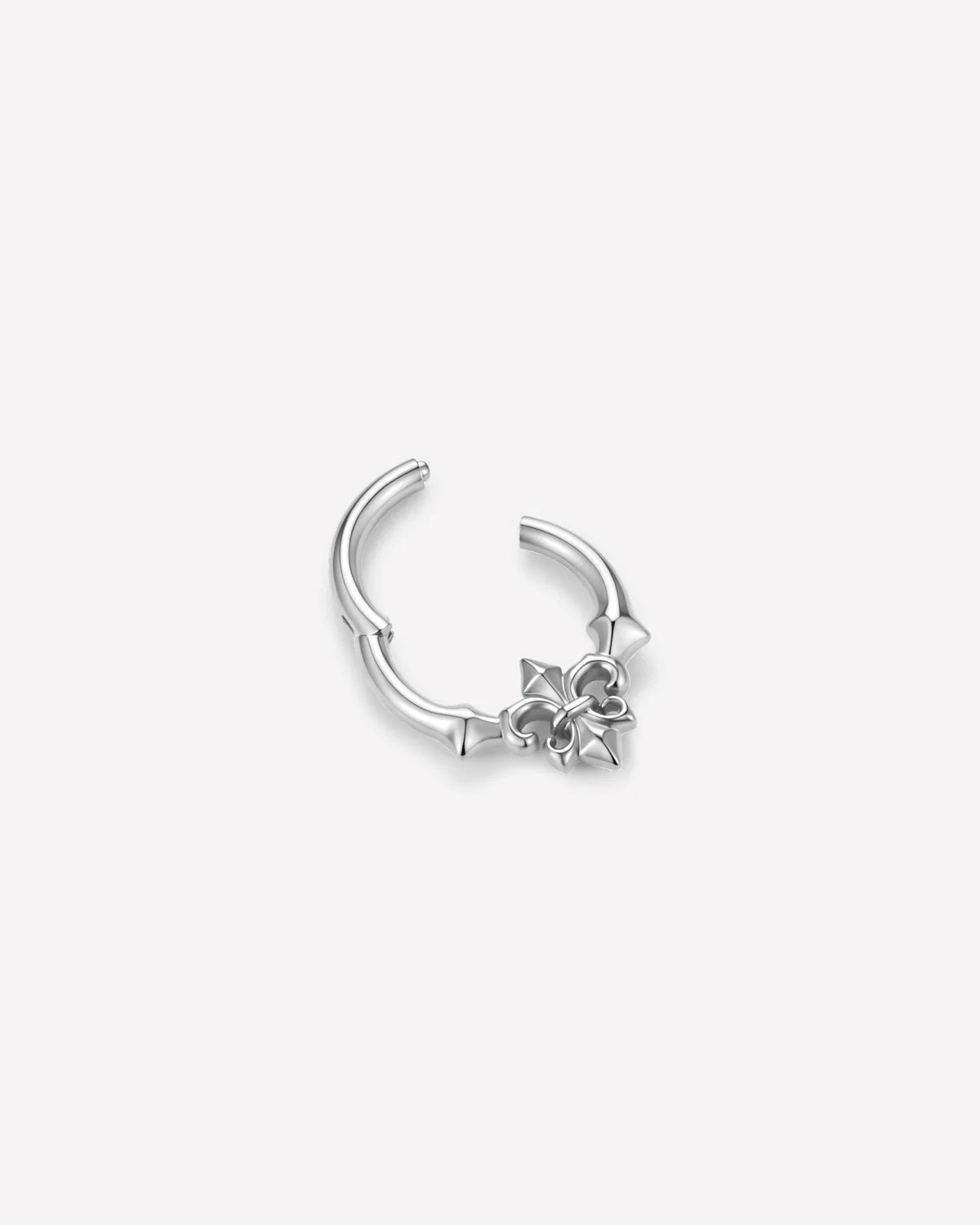 Royal Fleur Clicker Ring silver product view 7