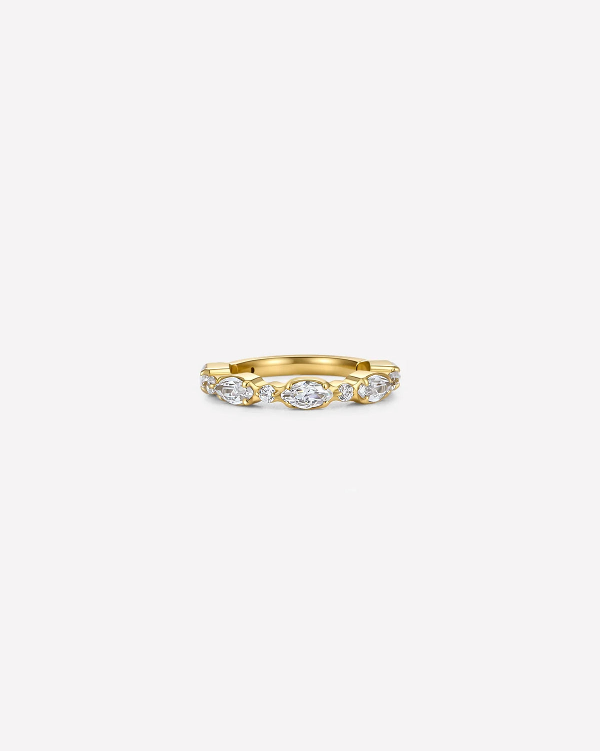 Starlit Rhythm Huggie Clicker gold front view