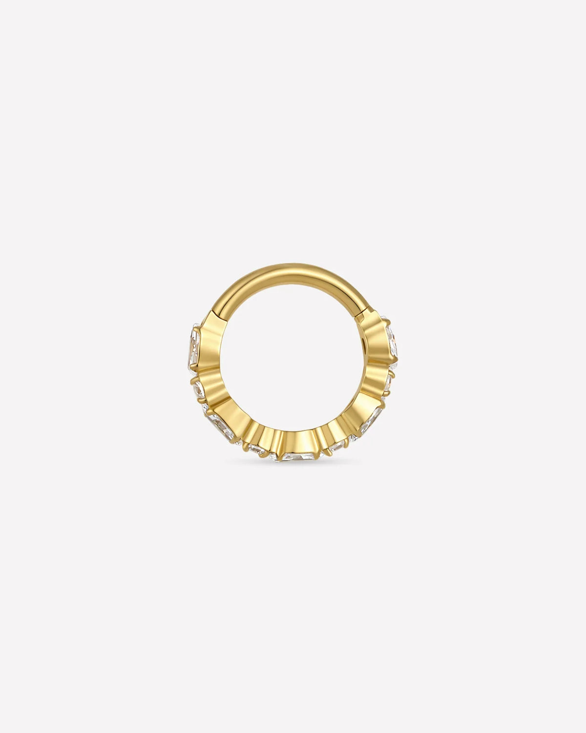 Starlit Rhythm Huggie Clicker gold rear view